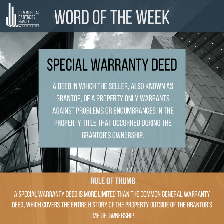 CRE WORD OF THE WEEK