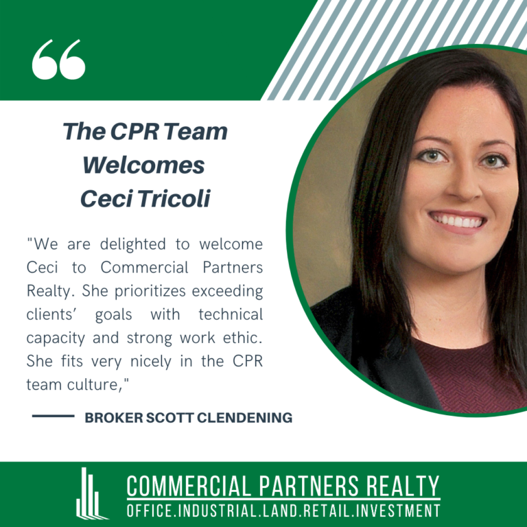 Commercial Partners Realty Welcomes Ceci Tricoli
