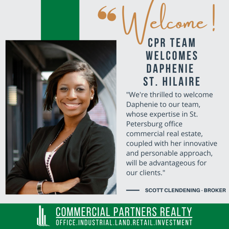 Commercial Partners Realty Welcomes Daphenie St Hilaire