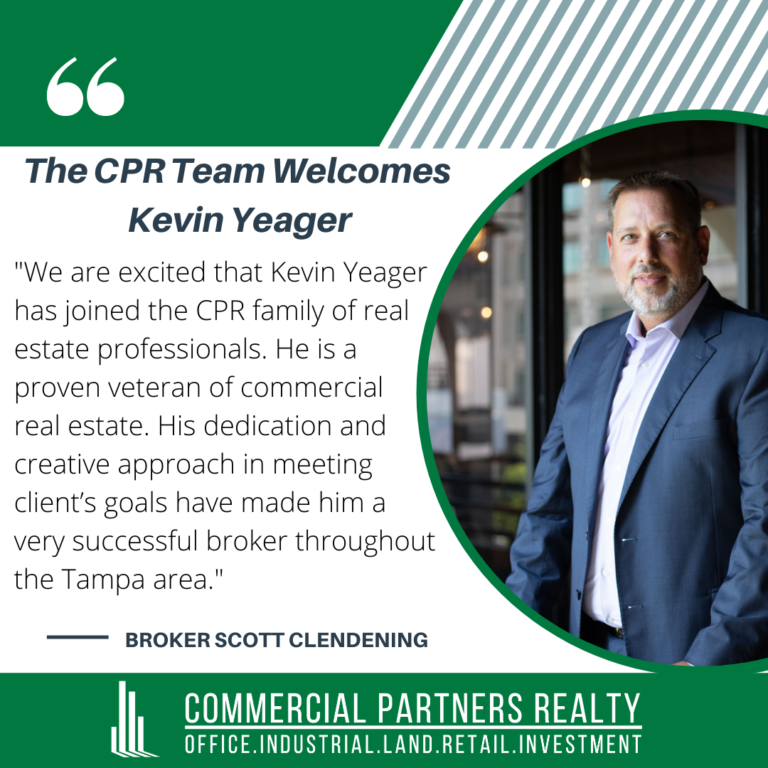 The CPR Team Welcomes Kevin Yeager