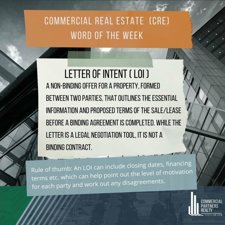 CRE WORD OF THE WEEK