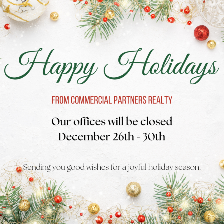 Happy Holidays! Office Closed