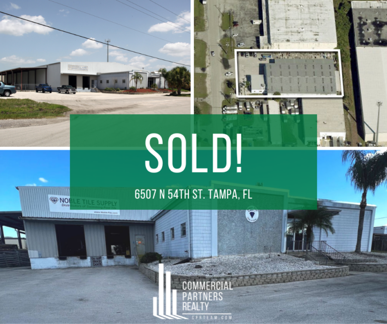 Commercial Partners Realty represents Seller in Tampa