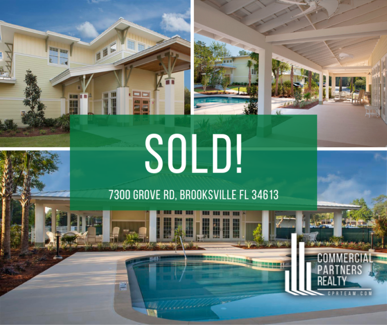Commercial Partners Realty Completes Sale of Brooksville Residential Facility.