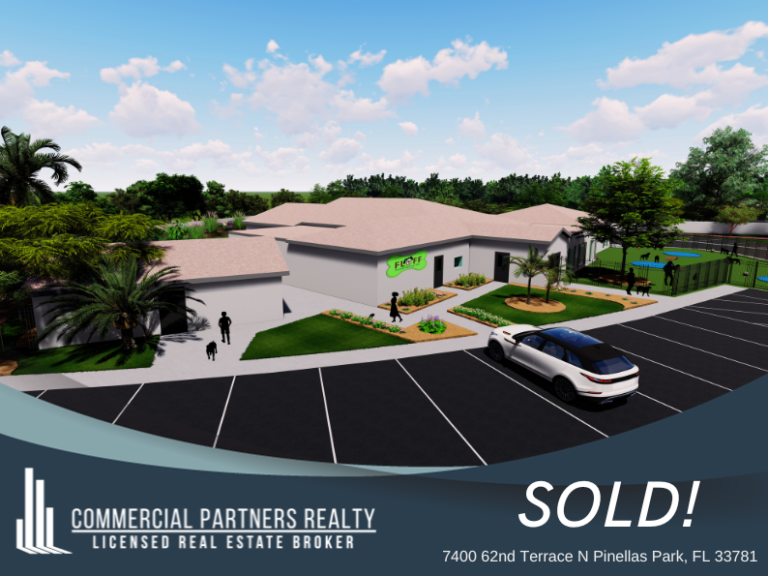 Commercial Partners Realty Represents Buyer, FLUFF Animal Rescue, in Pinellas Park.